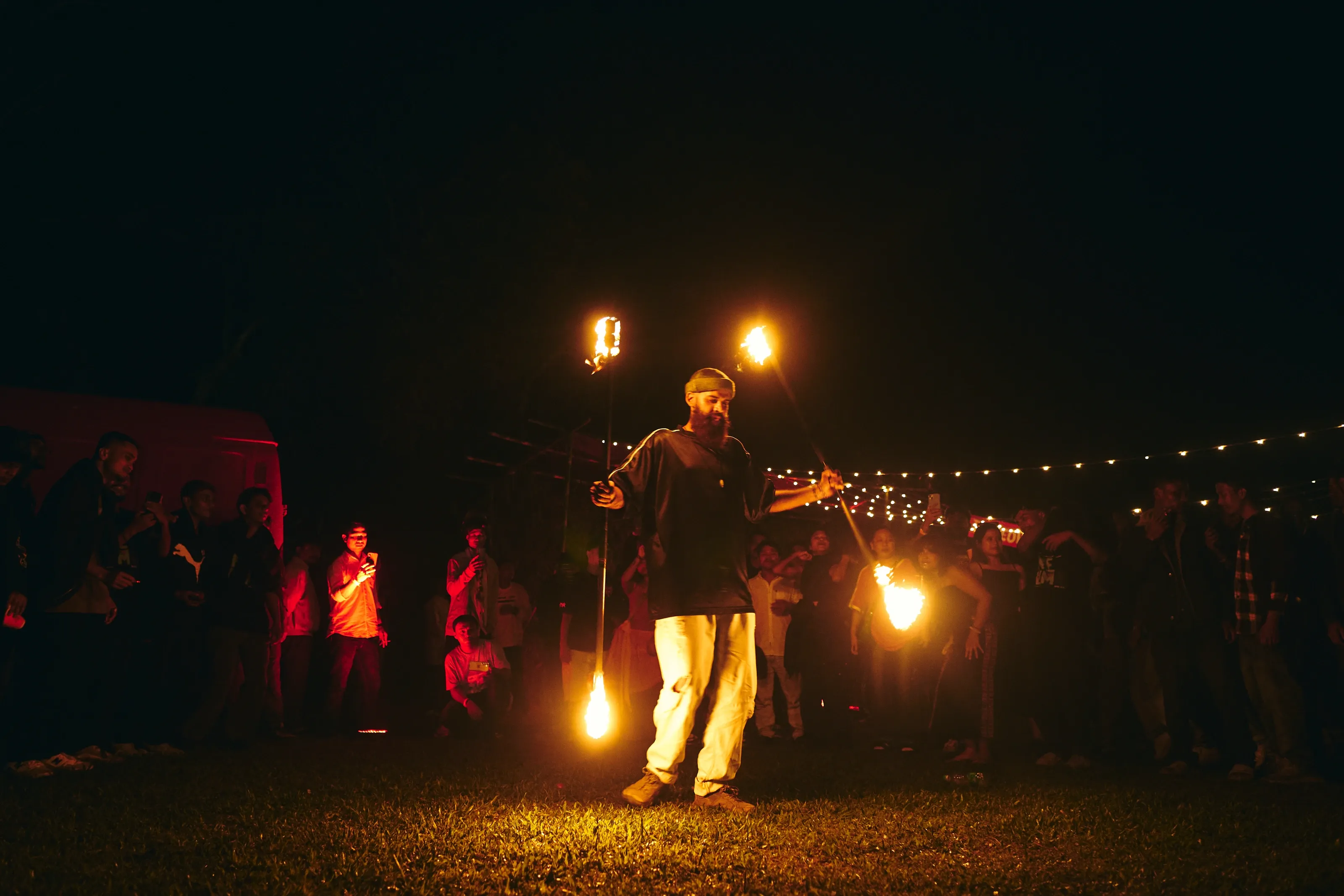 Big Bang 2024 festival grounds in Nanadisa, Assam